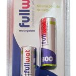 Pilas recargables AA Ni-Mh 2800mA Fullwat pak 2Uds