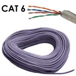 Cable de red UTP (Bobina) 305m Rígido CAT.6 Ext.