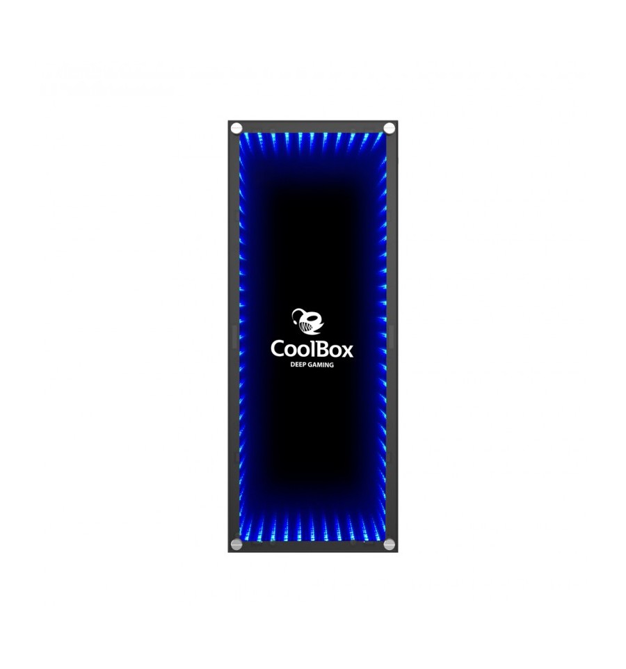 Caja Semitorre Coolbox DeepEndless negra S/F - Imagen 4