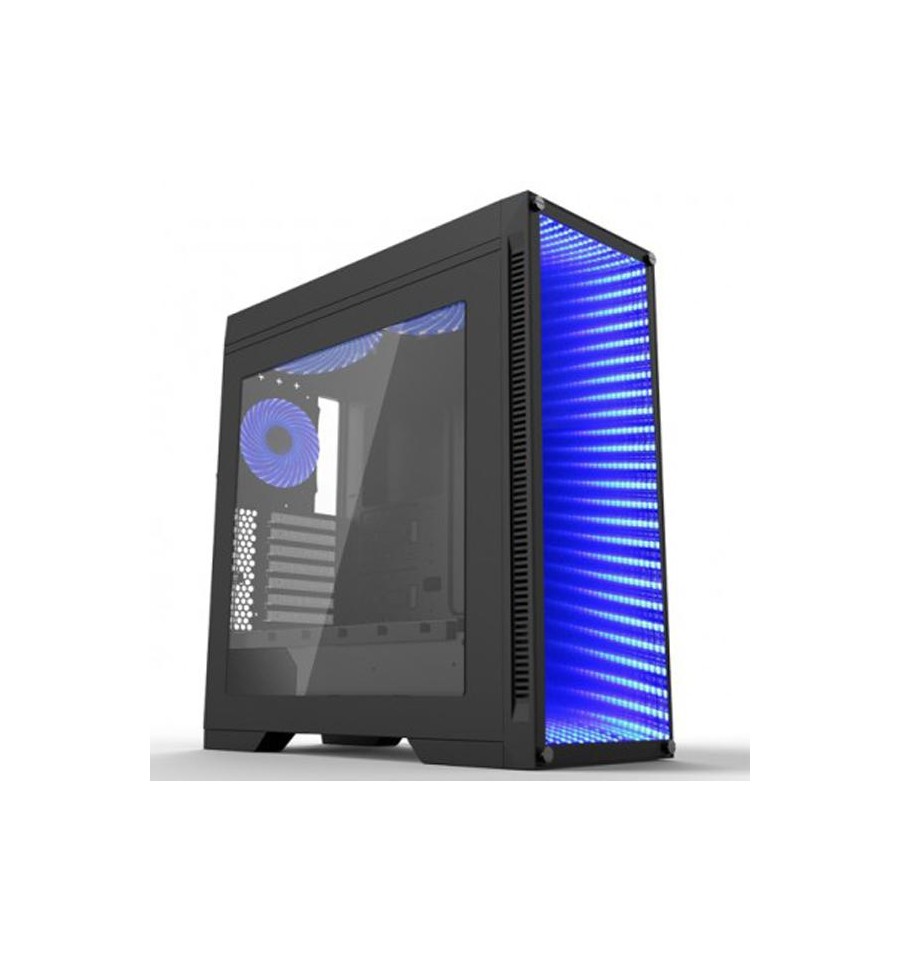 Caja Semitorre Coolbox DeepEndless negra S/F