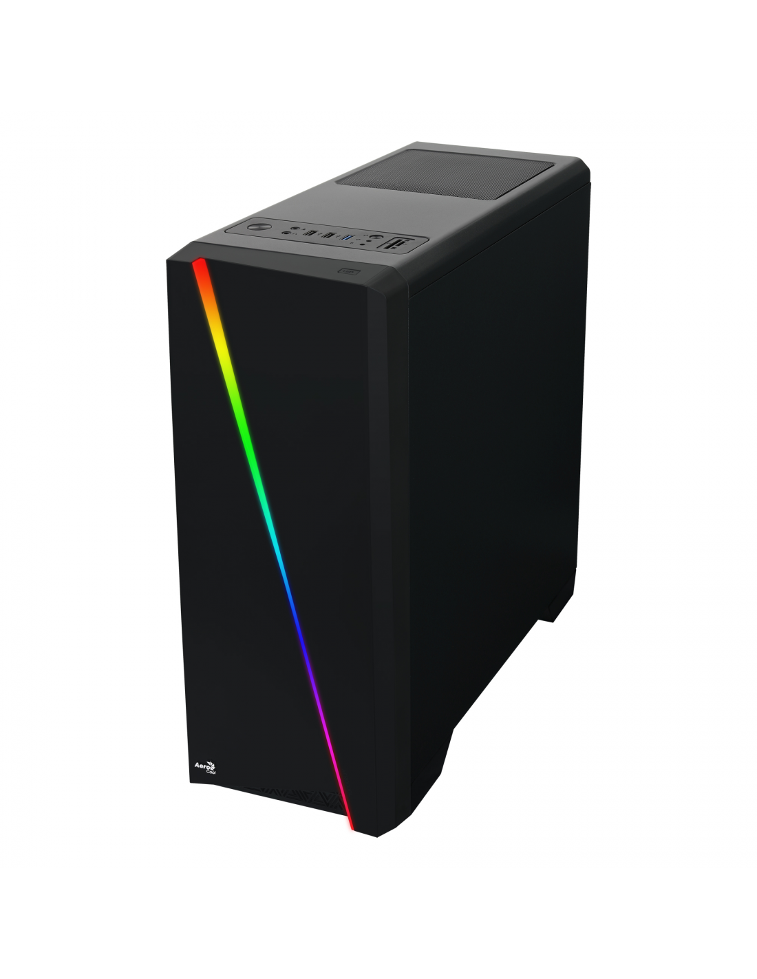 Caja Semitorre AeroCool CYLON RGB Negra