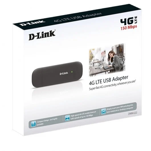 Adaptador USB 4G SIM D-Link DWM-222
