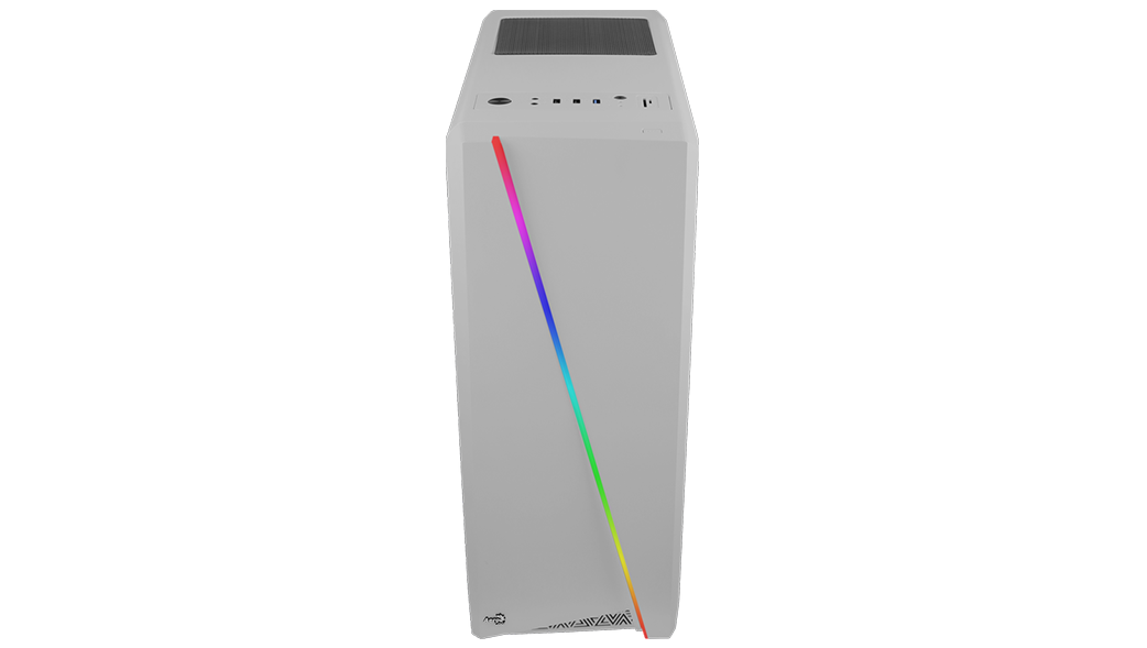 Caja Semitorre AeroCool CYLON RGB Blanca
