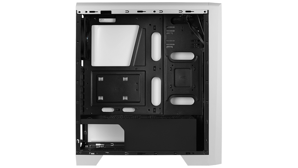 Caja Semitorre AeroCool CYLON RGB Blanca