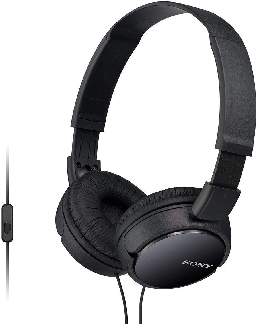 Auricular + micrófono Sony MDRZX110APB Negros