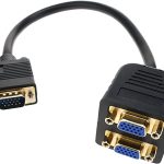 Cable duplicador pasivo Y 1xVGA-M a 2xVGA-H Aisens