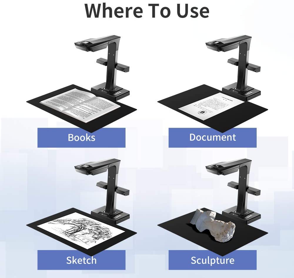 Escaner CZUR ET 18 Pro para libros