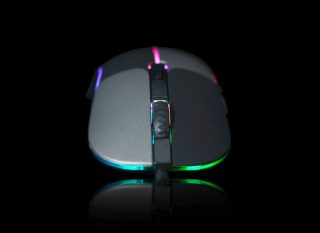 Ratón Droxio Gaming Brave 6400DPI RGB Negro USB