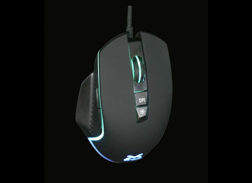 Ratón Droxio Gaming Itaca 7200DPI RGB Negro USB