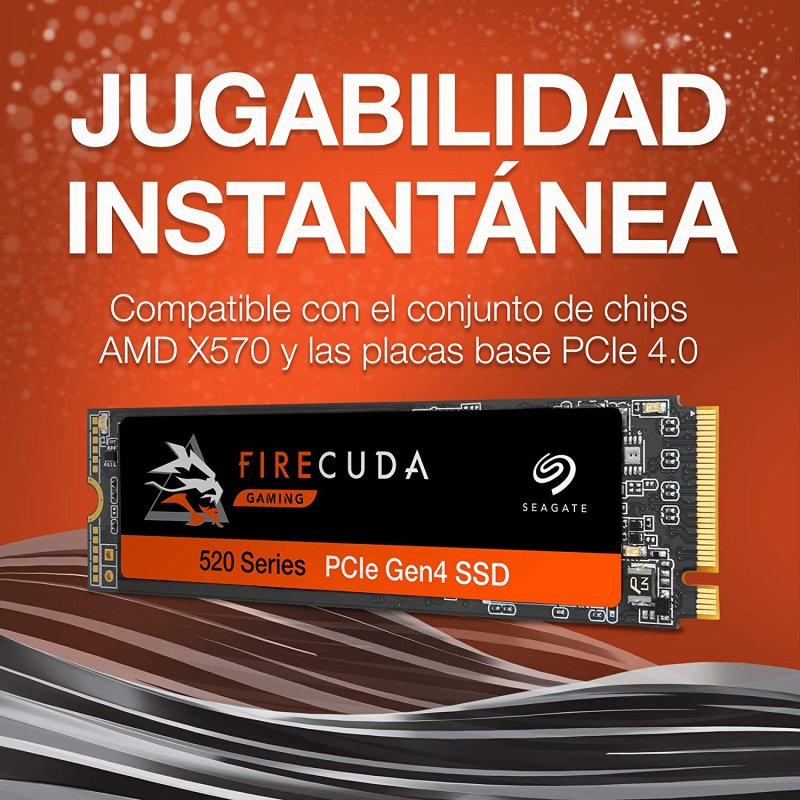 HD SSD-Mini 500GB Seagate FireCuda 520 M.2 NVMe