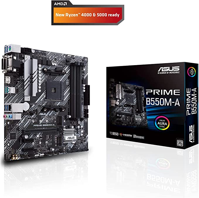 Placa Base Asus PRIME B550M-A AMD4