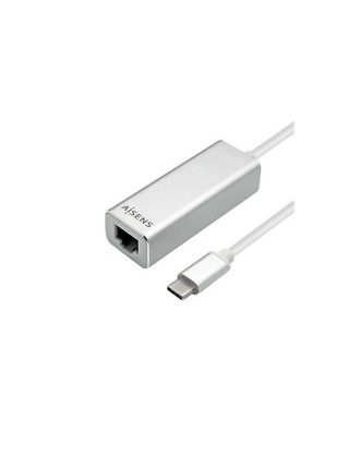 Adaptador USB 3.1-C a LAN Gbit +3xUSB Aisens