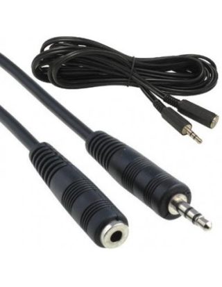 Cable audio prolongador jack 3.5 M H 1,5m