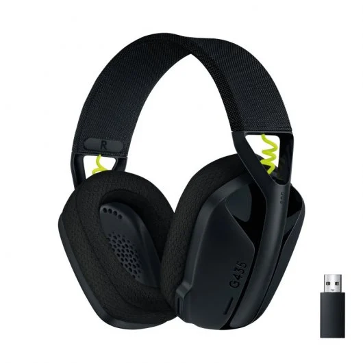 Auriculares Logitech G435 Inalámbricos USB Negros
