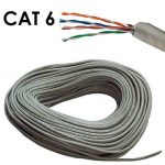 Cable de red UTP (Bobina) 305m Rígido CAT.6
