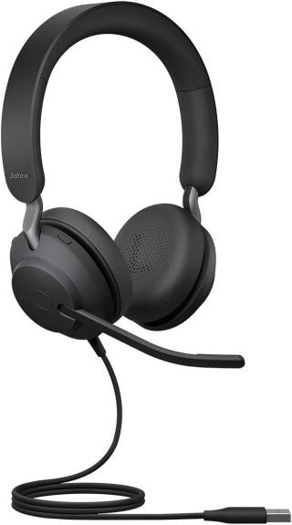 Auricular + micrófono Jabra Evolve2 40 UC USB-A